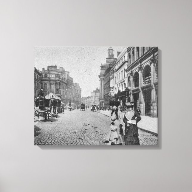 Toile St. Ann's Carré, Manchester, vers 1910 (Recto)