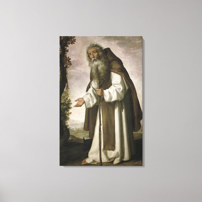 Toile St. Anthony Dispirited, 1640 (huile sur toile) (Recto)