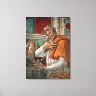 Toile St Augustine en sa cellule, c.1480