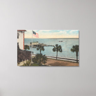 Toile St. Augustine, FL - Vue de la baie de Matanzas &