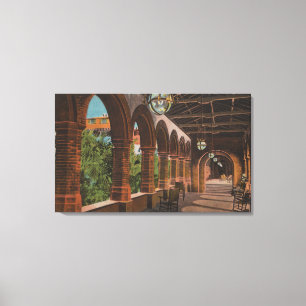 Toile St. Augustine, Floride - Vue de l'hôtel Ponce de