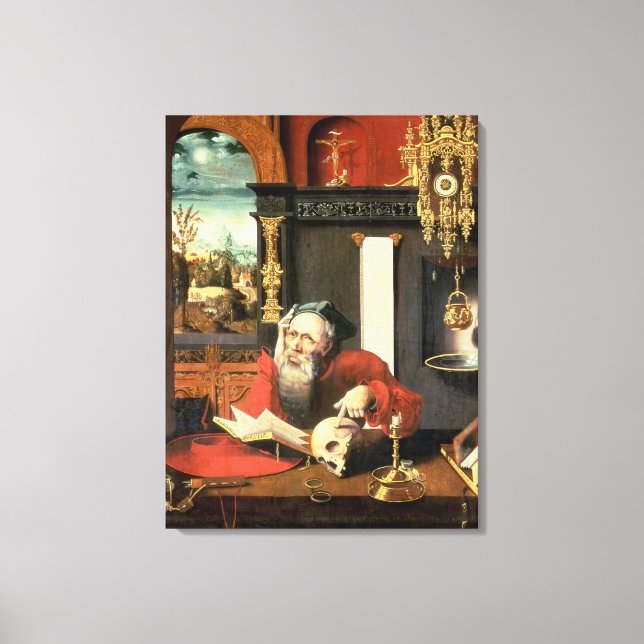 Toile St. Jérôme dans son étude (Recto)