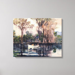 Toile St. John's River, Floride par Winslow Homer