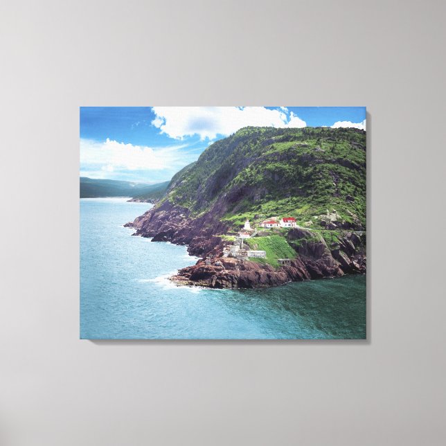 Toile St. John's, Terre-Neuve, Canada, fort historique (Recto)