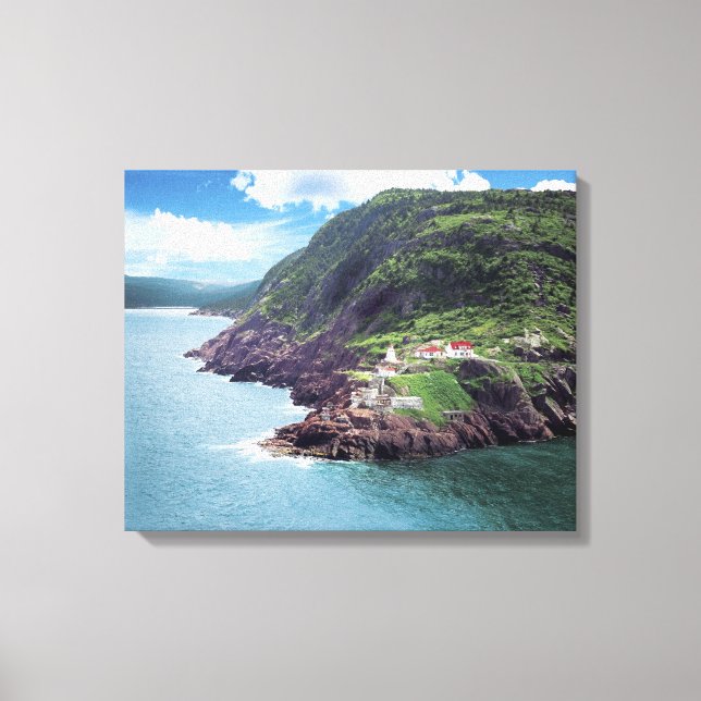 Toile St. John's, Terre-Neuve, Canada, fort historique (Recto)