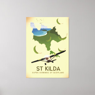 Toile St Kilda, Hébrides extérieures Écosse