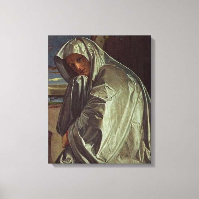Toile St. Mary Magdalene approchant le Sepulcher (Recto)
