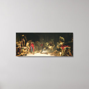 Toile St Roch traitant la peste