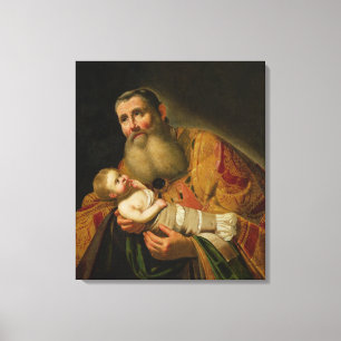 Toile St. Simeon présenter le Christ enfant