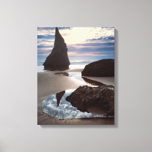 Toile Stack marin en forme d'épine Face Rock Wayside,