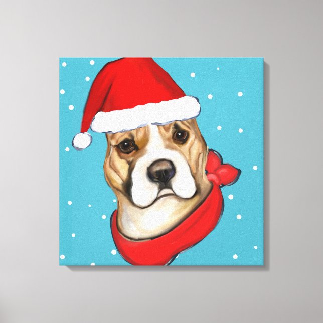 TOILE STAFFORDSHIRE TERRIER AMÉRICAIN (Recto)