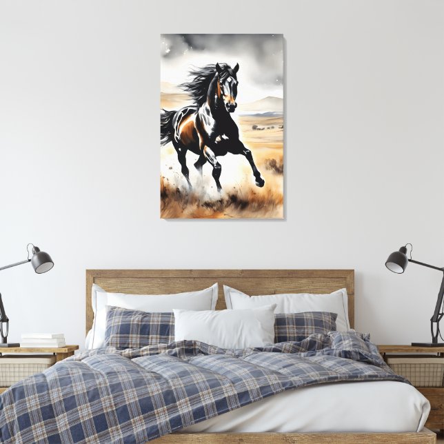 Toile Stallion in Full Stride (Insitu(Chambre))