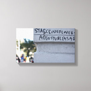 Toile Star Crossed Lovers Shakespeare Graffiti NYC