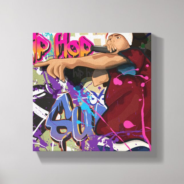 Toile Star du Hip Hop (Recto)