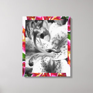 Toile Stargazer Lily