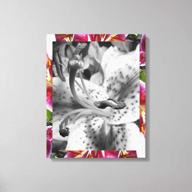 Toile Stargazer Lily (Recto)