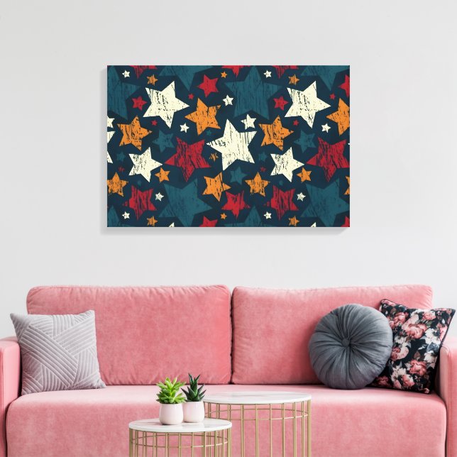Toile Starry Night Chaos (Insitu(Salon))