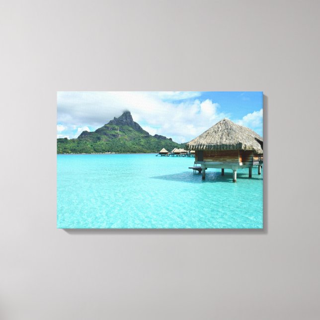 Toile Station balnéaire sur Bora Bora (Recto)