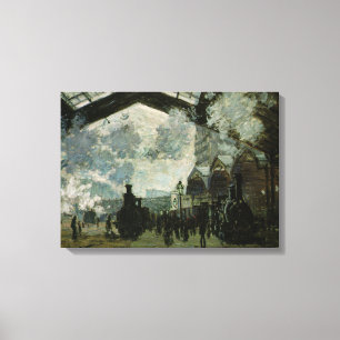 Toile Station de Lazare de saint par Claude Monet