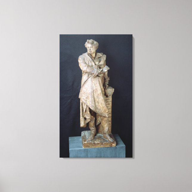 Toile Statue d'Alexandre Dumas Pere, c.1883-87 (Recto)