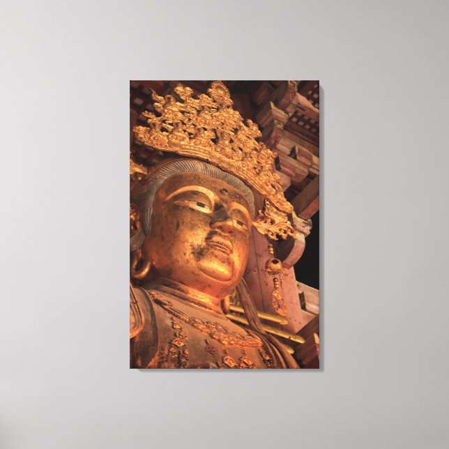 Toile Statue de Bouddha Daibutsu (Recto)