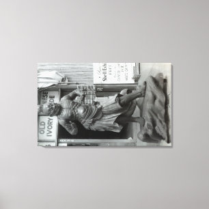 Toile Statue de garde de temple au magasin Pacifique de