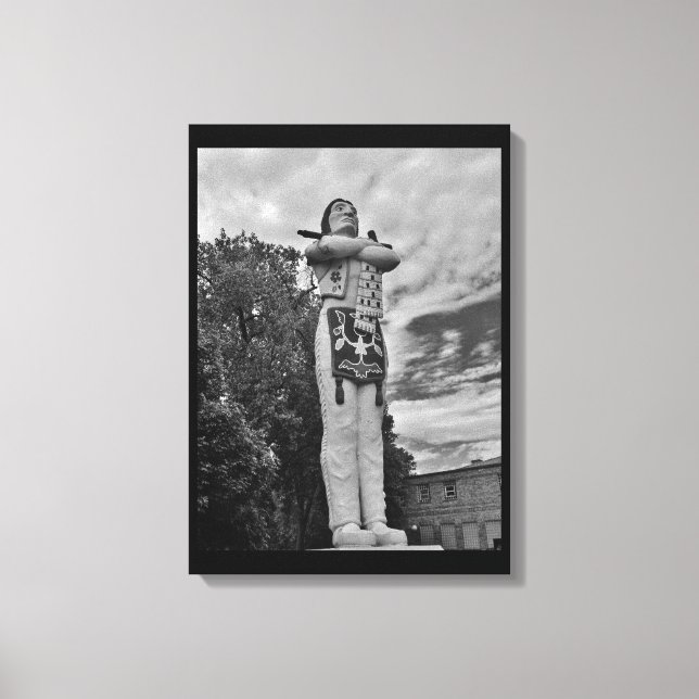 Toile Statue de Hiawatha (Recto)