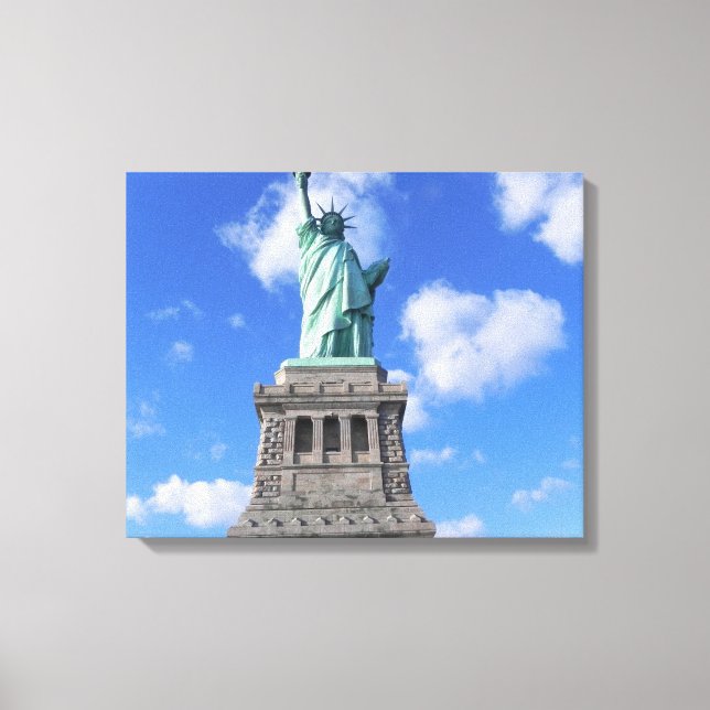 TOILE STATUE DE LA LIBERTÉ ENVELOPPÉE (Recto)