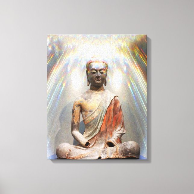 Toile Statue de Siddhartha Gautama (Recto)