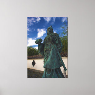 Toile Statue de Sun Tzu dans Yurihama, Tottori, Japon