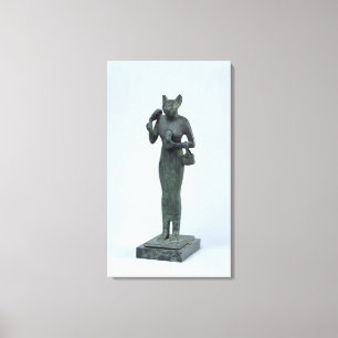 Toile Statuette de la déesse Bastet