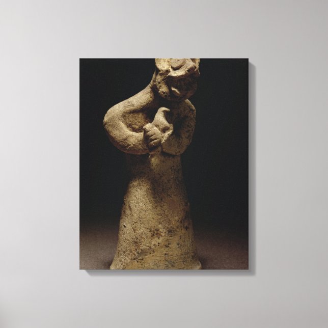 Toile Statuette of a Lion-Headed Demon, Mésopotamia, c.5 (Recto)