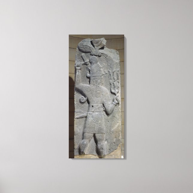 Toile Stela de Teshub, dieu violent syrien (Recto)