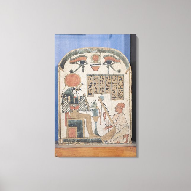 Toile Stela du harpiste Djedkhonsuefankh (Recto)