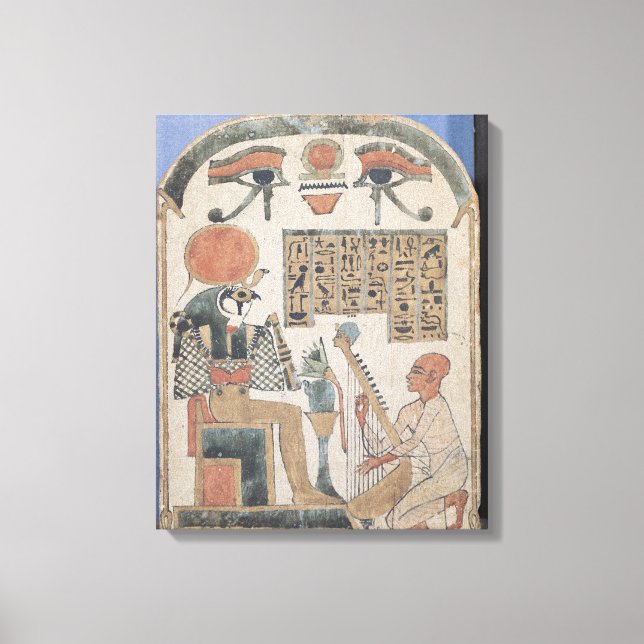 Toile Stela du harpiste Djedkhonsuefankh (Recto)