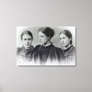 Toile Stella, Vanessa et la Virginie Stephen, c.1896