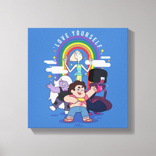 Toile Steven Universe - Aimez-vous (Recto)