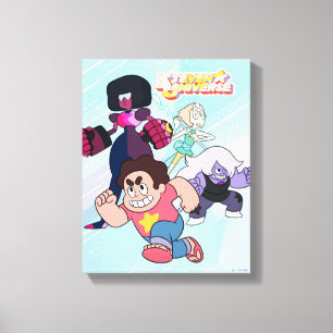 Toile Steven Universe   Crystal Gem Group Action