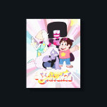 Toile Steven Universe | Crystal Gem Group Huddle<br><div class="desc">Découvrez les Crystal Gems Steven Universe,  Garnet,  Pearl et Amethyst dans cette pose groupée !</div>