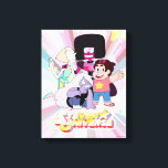 Toile Steven Universe | Crystal Gem Group Huddle<br><div class="desc">Découvrez les Crystal Gems Steven Universe,  Garnet,  Pearl et Amethyst dans cette pose groupée !</div>