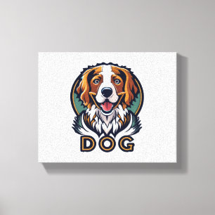 Toile Sticker pour chien