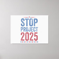 Stop Project 2025 Trump Harris American Patroitic