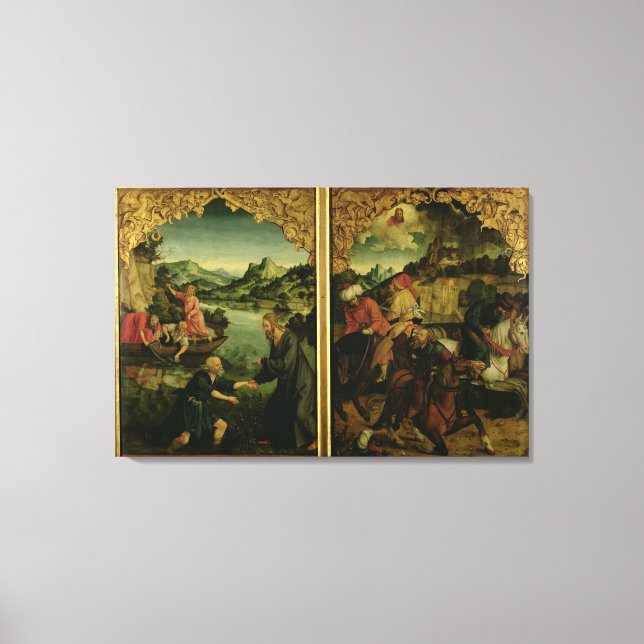 Toile Stories of S.S. Peter et Paul Altarpiece (Recto)