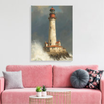 Stormy Sentinel phare huile AI
