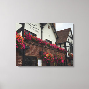 Toile Stratford Upon Avon England Royaume-Uni Tudor Hote