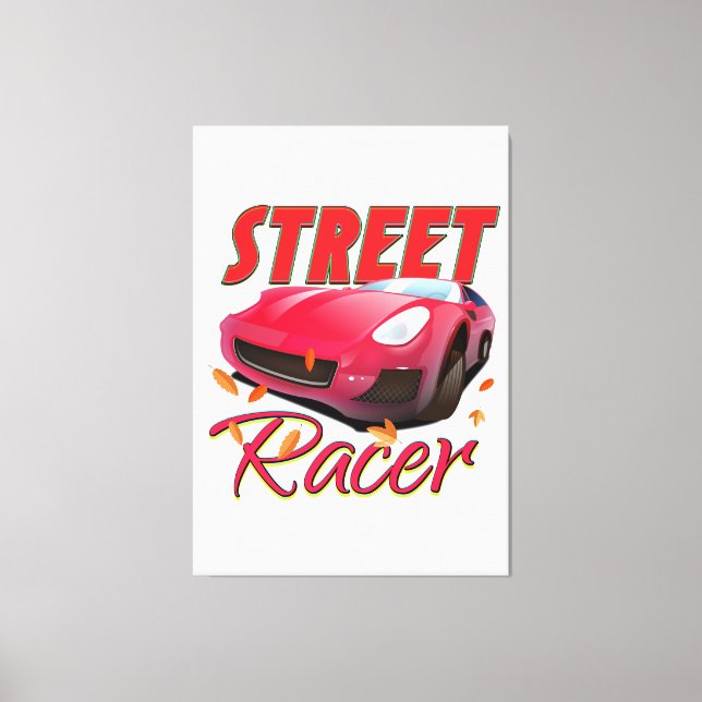 Toile Street Racer (Recto)