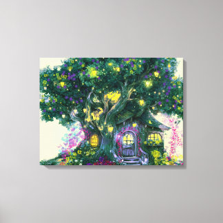 Toile Stretched Canvas Print