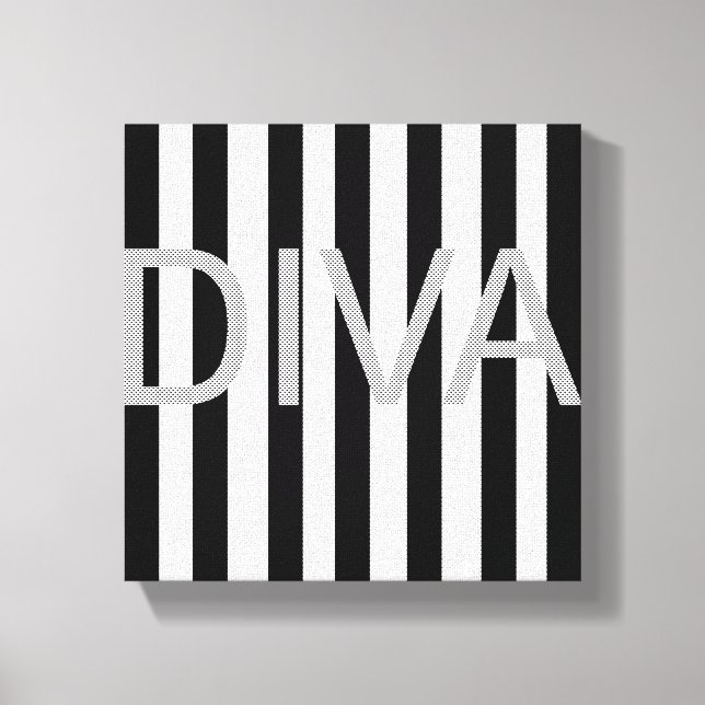 Toile Stretched Canvas Print (Recto)