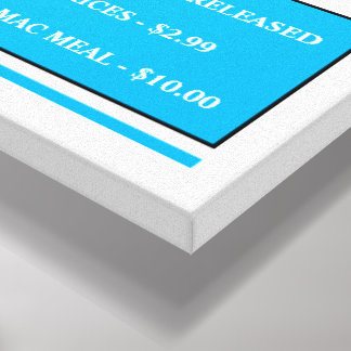 Toile Stretched Canvas Print