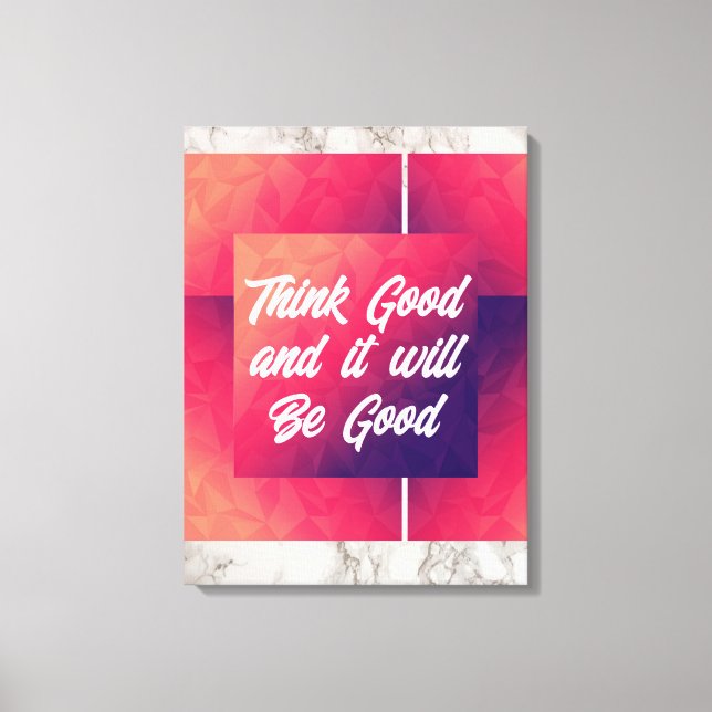 Toile Stretched Canvas Print (Recto)
